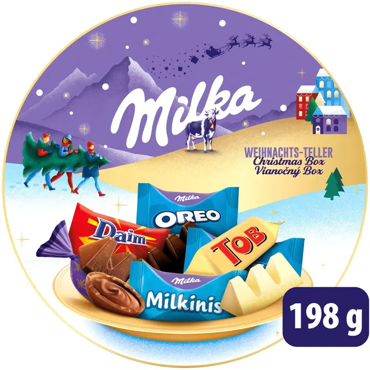 Milka & Friends Xmas box konvehti 198g