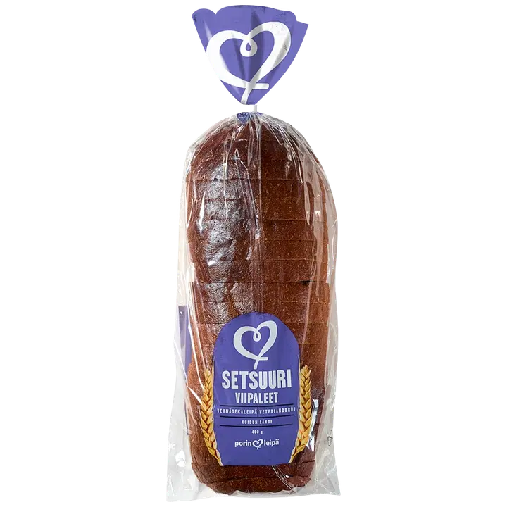 Porin Leipä Setsuuriviipaleet 400g
