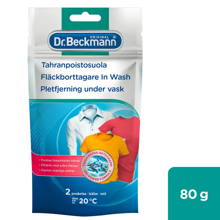 Dr Beckmann 80g Tahranpoistosuola