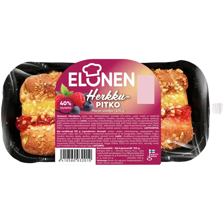 Elonen Herkkupitko Marja-vanilja 270g