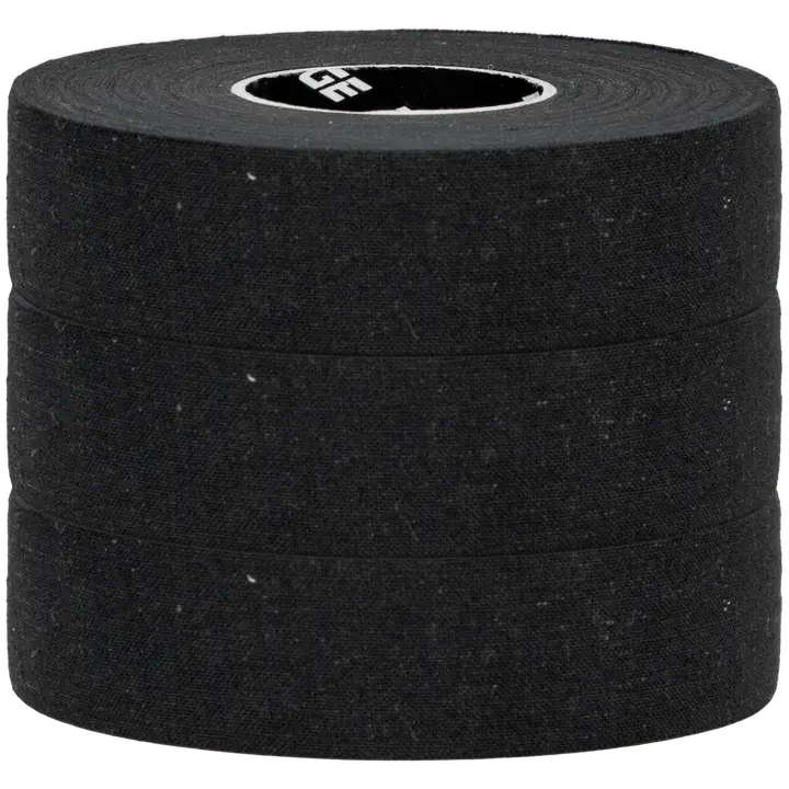 Jäähokikepi teip 25mmx20m must 3 rulli