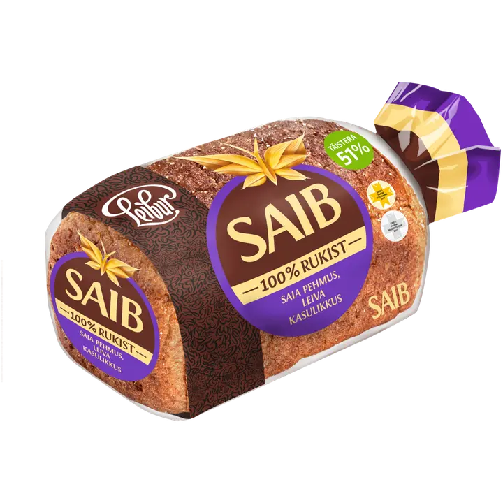 Leibur Saib 100% Rukkijahust 370 G