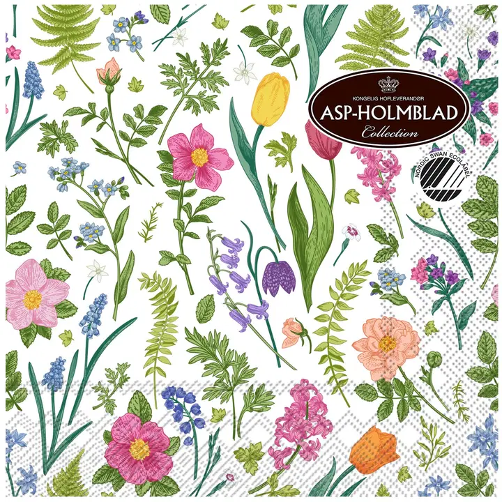 Asp lautasliina 33cm Spring Multi