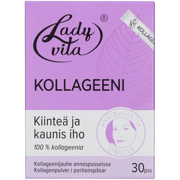 Ladyvita Kollageenijauhe annospusseissa 30pss
