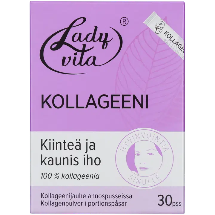 Ladyvita Kollageenijauhe annospusseissa 30pss