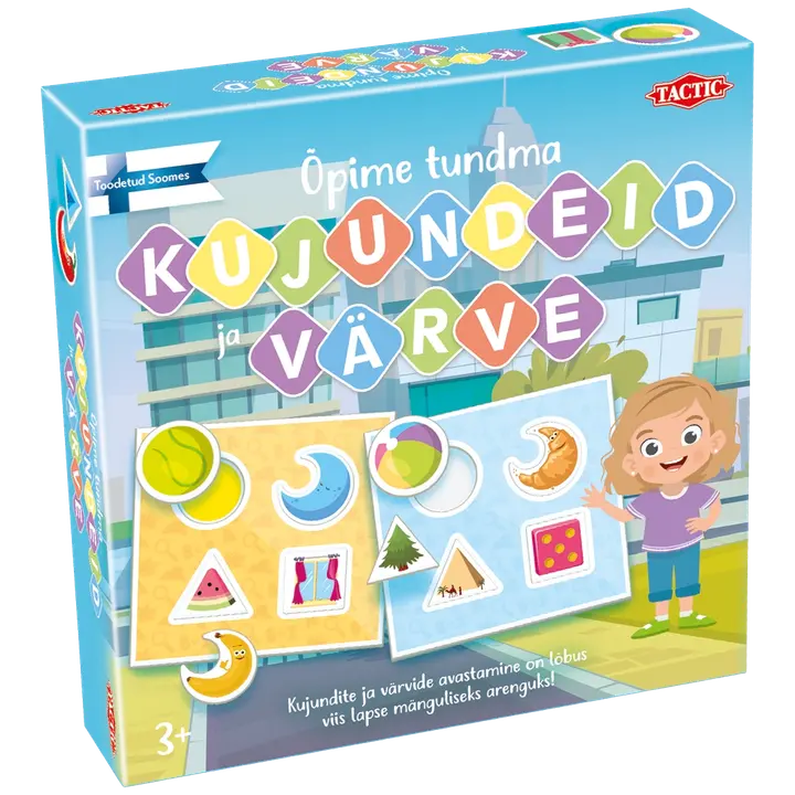 Lauamäng Õpime tundma kujundeid ja värve