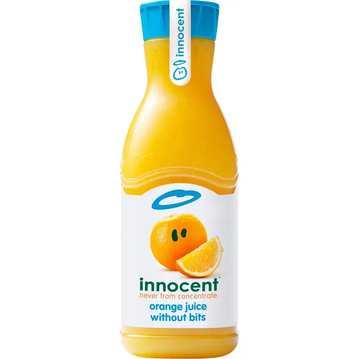 Innocent 900 ml Orange juice without bits