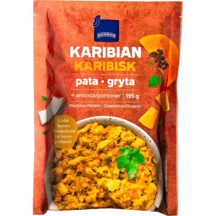 Rainbow Karibianpata-aines 195g