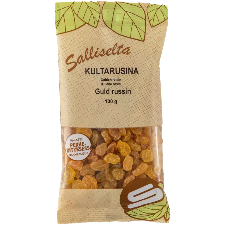 Salliselta  Kultarusina 100g