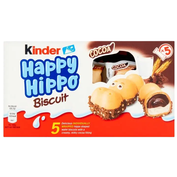 Kinder Happy Hippo batoonide multipakk 103g