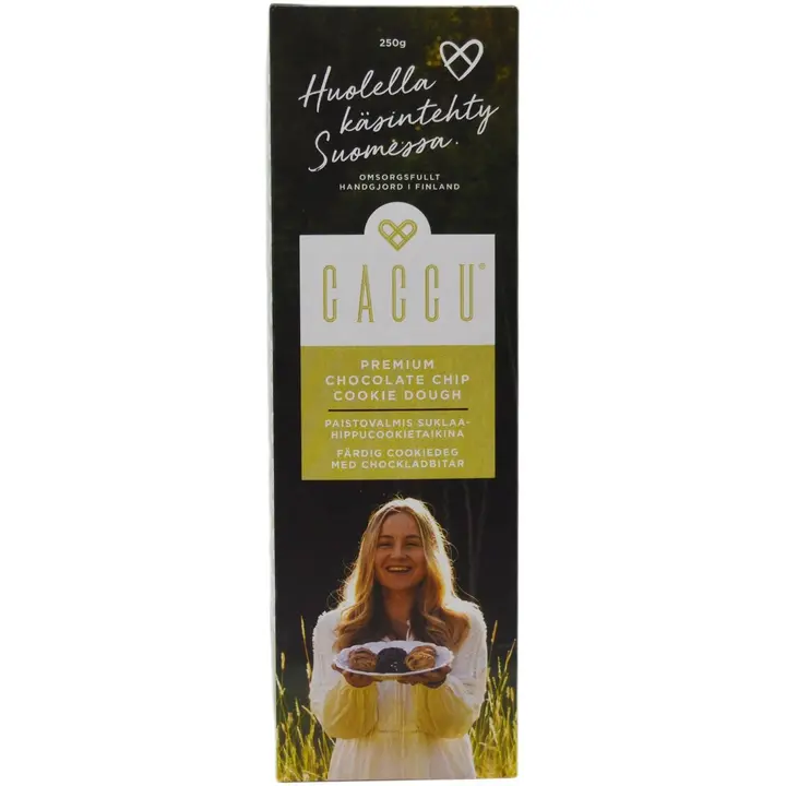 Caccu 250 g Chocolate Chip Paistovalmis Cookietaikina