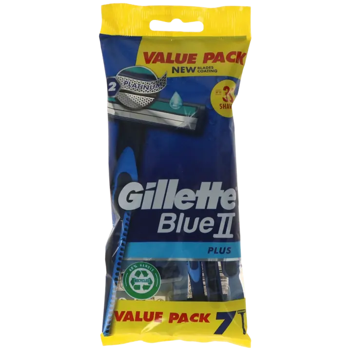 Gillette Blue 2 kertakäyttöiset partaveitset 7 kpl Plus