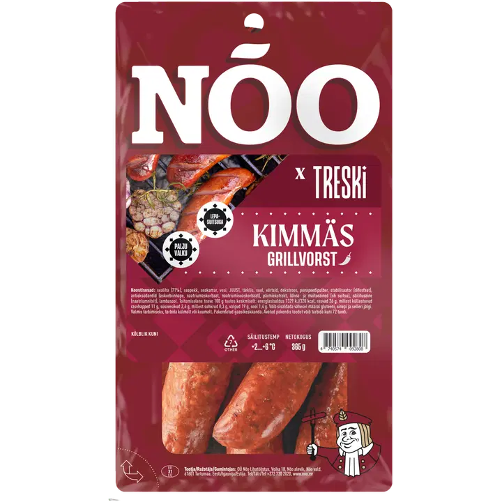 NÕO Treski Kimmäs grillvorstid 365g