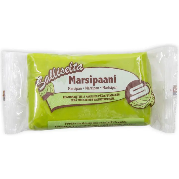 Sallinen martsipan, roheline, 250g