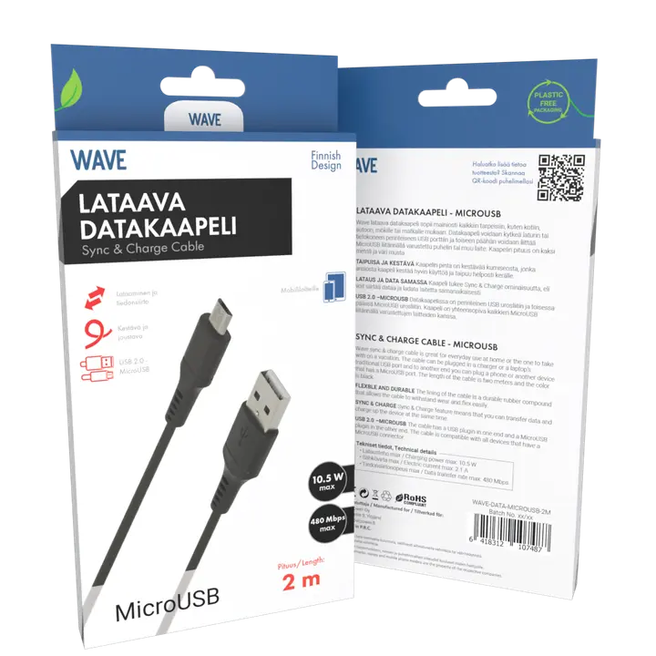 Datakaabel Micro USB 2 m