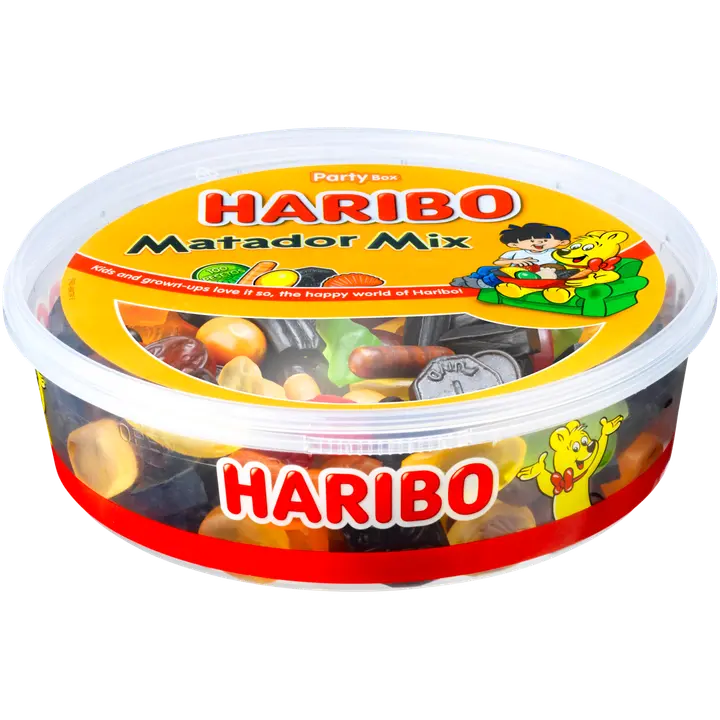 HARIBO Matador Mix 600g Karkkirasia