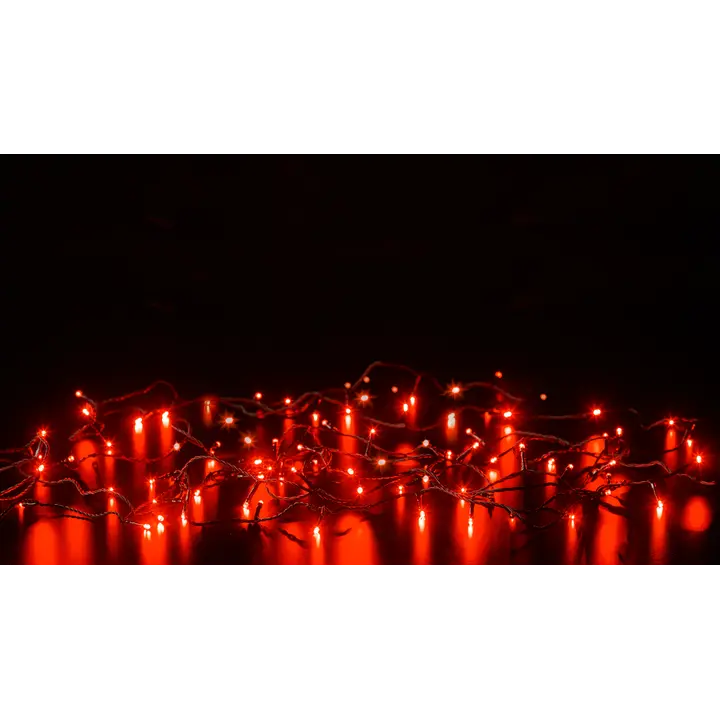 Valguskett Rudolf punane 80LED IP44, välis