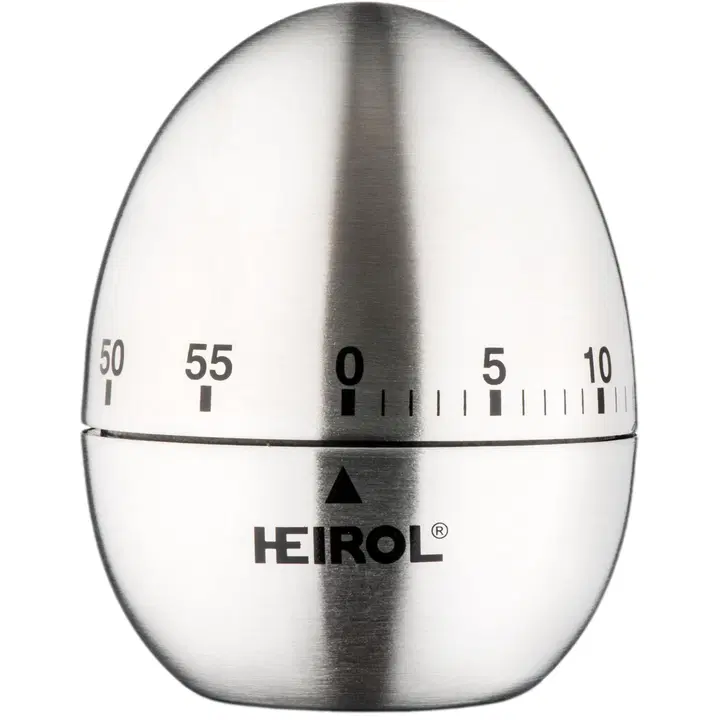 KEITTIÖAJASTIN / TERÄKSINEN MUNAKELLO