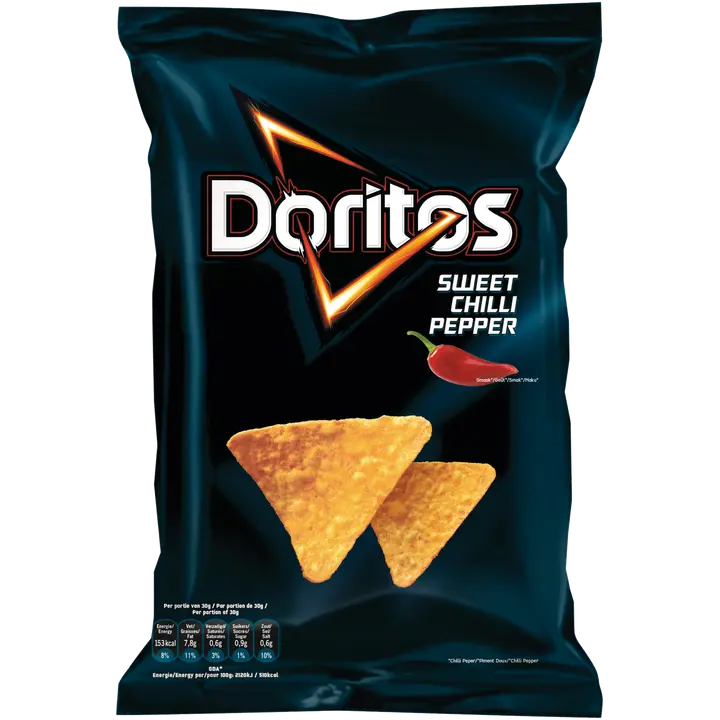 Doritos makea chilipaprika nacho maissilastu 170g