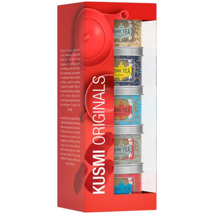 Kusmi Originals Russian Blends musta tee lajitelma 5x25g