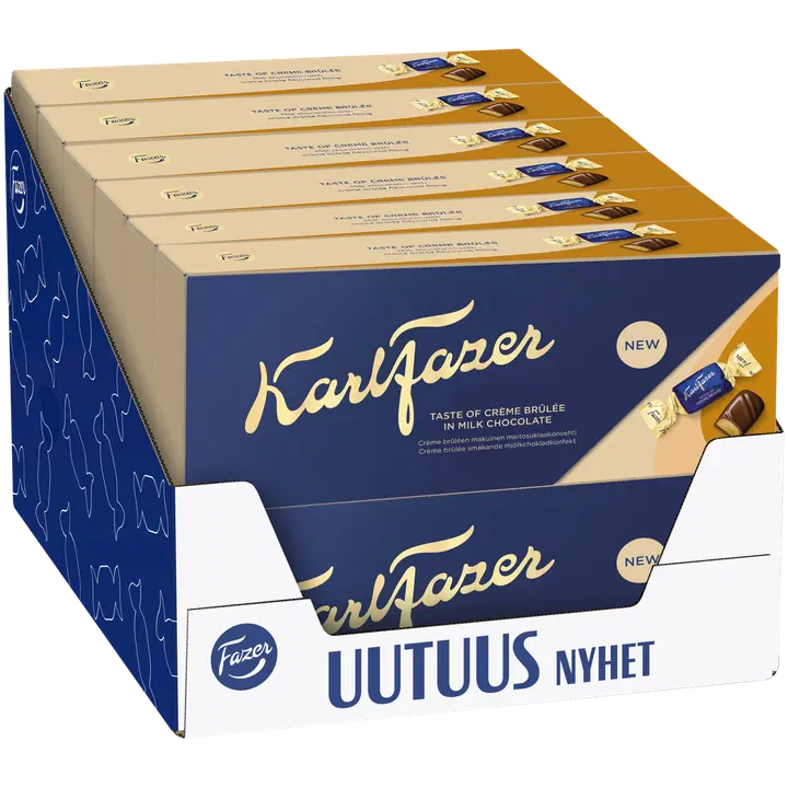 Karl Fazer Crème Brûlée suklaakonvehti 250g