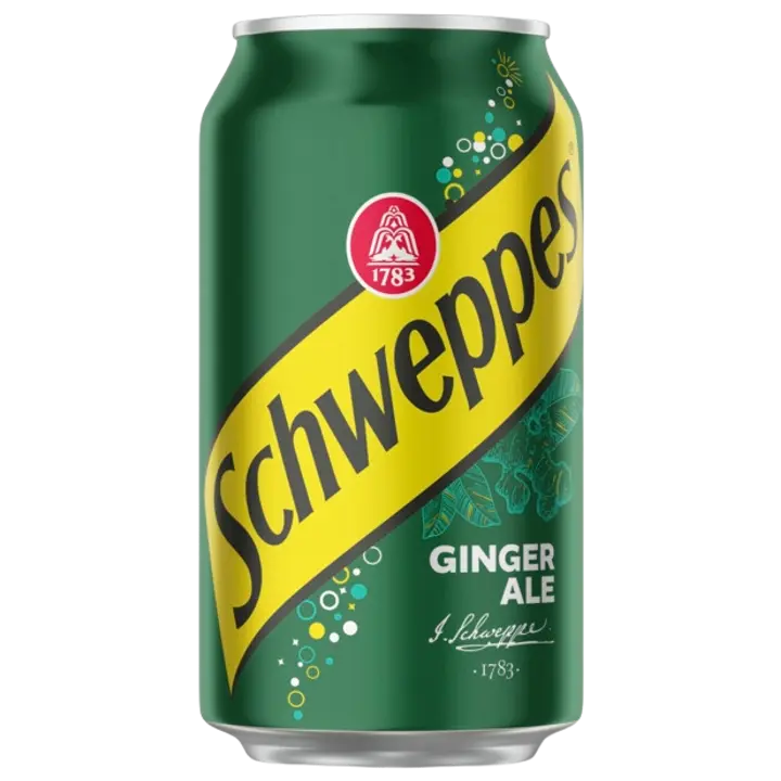 Schweppes Ginger Ale virvoitusjuoma tölkki 0,33 L