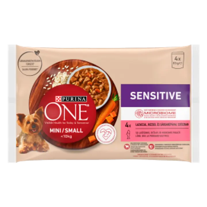 ONE MINI Dog Sensitive lõhe 4*85g
