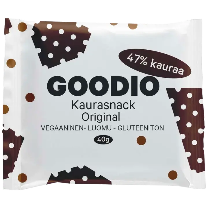 Goodio 40g Luomu Oat Bites Snack Bar