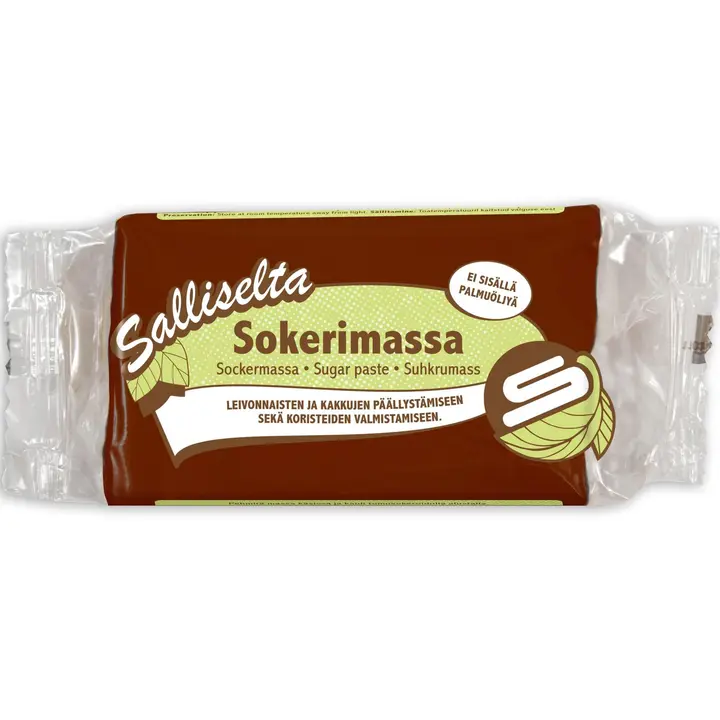Salliselta Sokerimassa suklaanmakuinen ruskea 250g