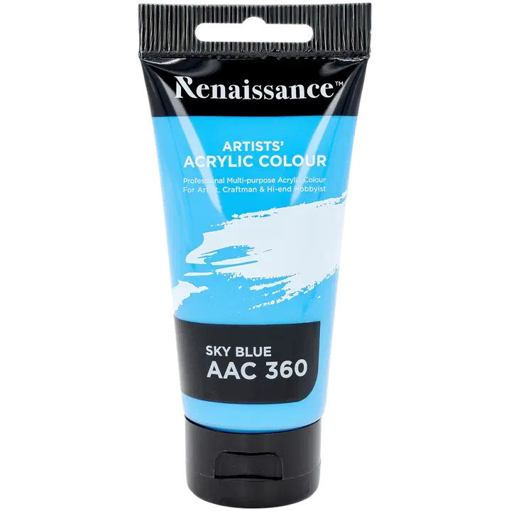 Akryylimaali 75ml, Sky Blue