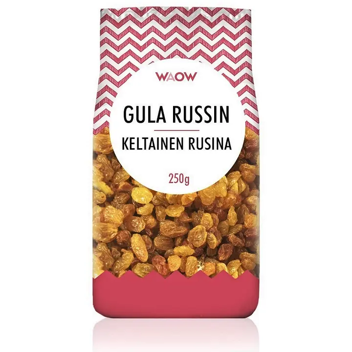 WAOW 250 g keltainen rusina
