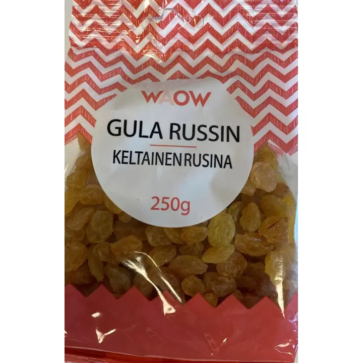 WAOW 250 g Keltainen rusina
