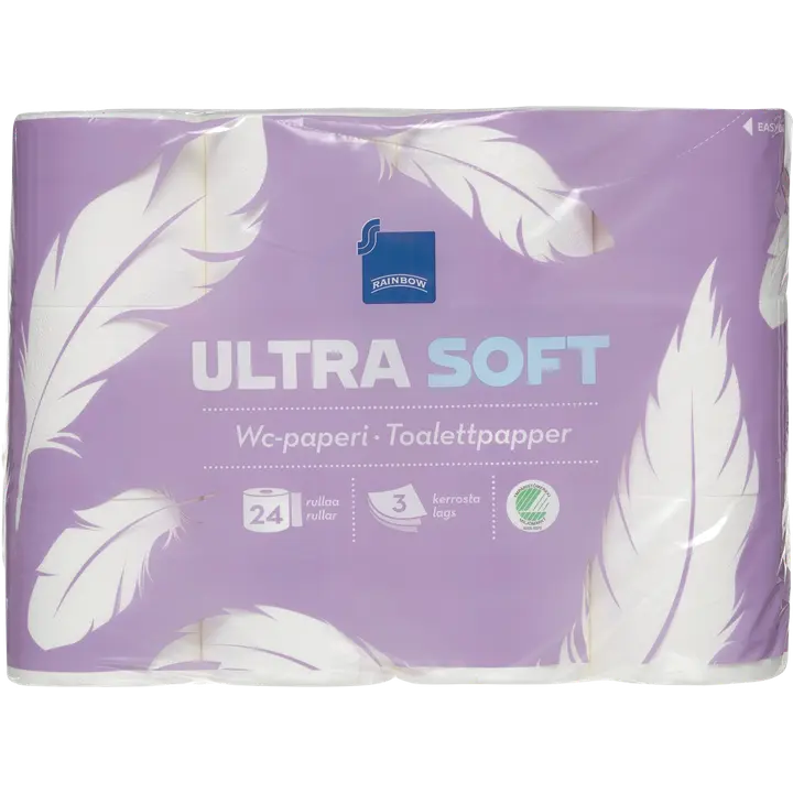 Rainbow Ultra Soft wc paperi 24 RL