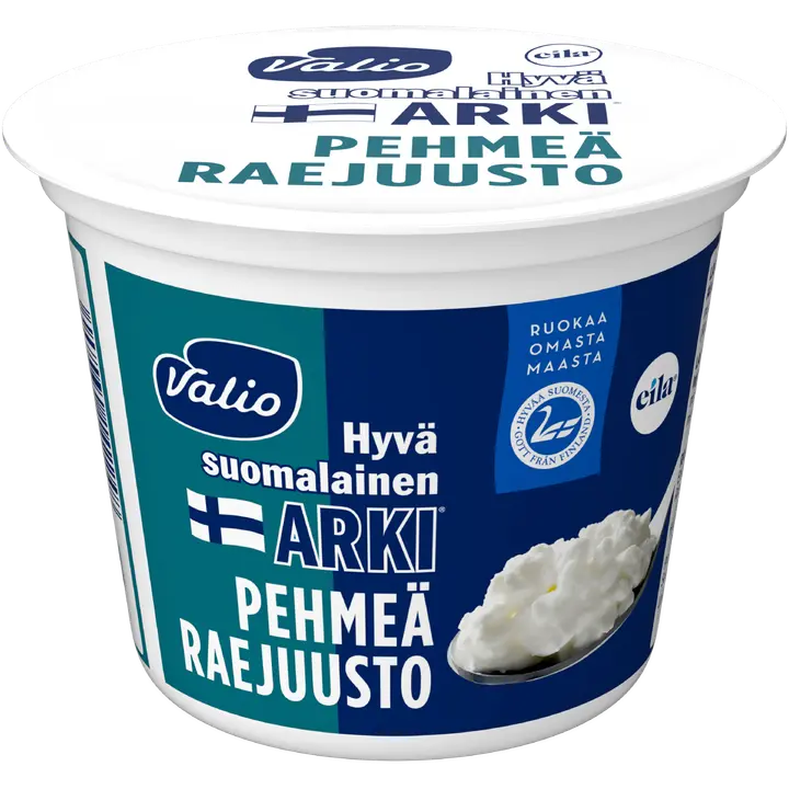 Valio Hyvä suomalainen Arki® pehmeä raejuusto 200 g laktoositon