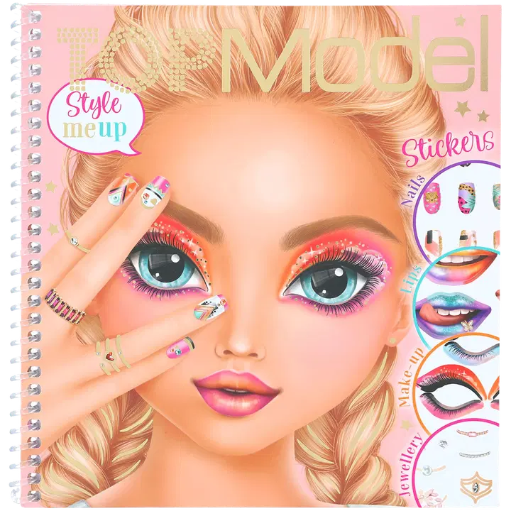 TOPModel Dress Me Up Face Tarrakirja Beauty Girl