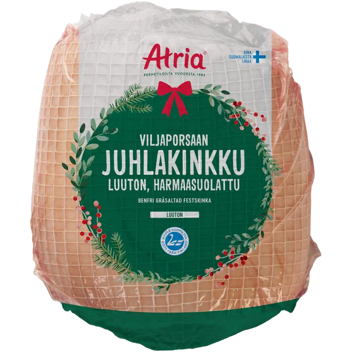 Atria Viljaporsaan Luuton Juhlakinkku pakaste n5kg