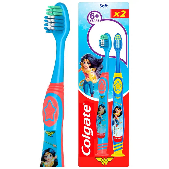 Colgate Batman/Wonderwoman 6+ hammasharja 2kpl