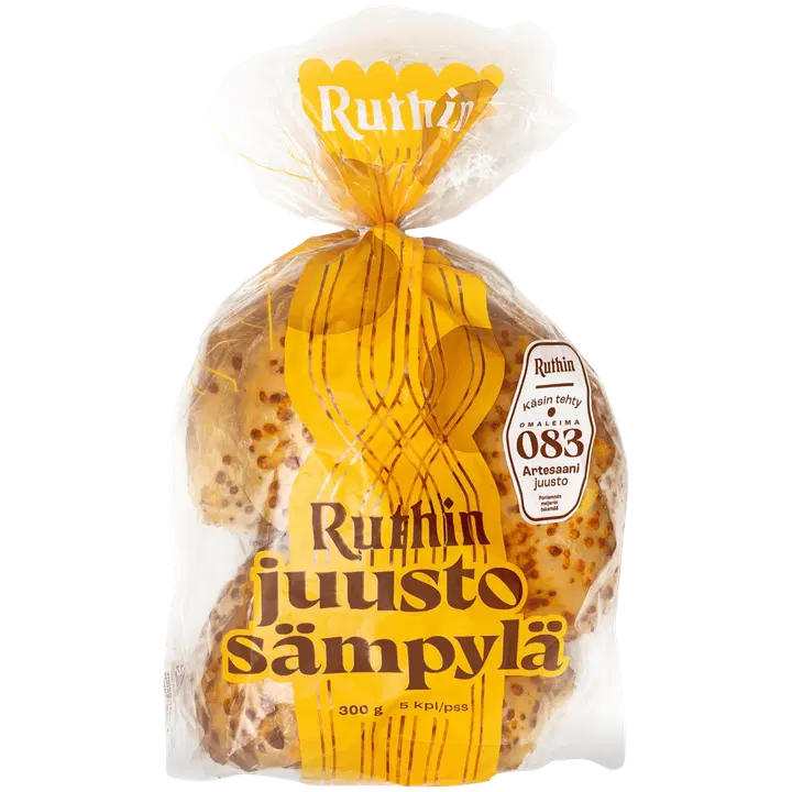 Ruthin Leipomo Juustosämpylä 5 kpl 300 g