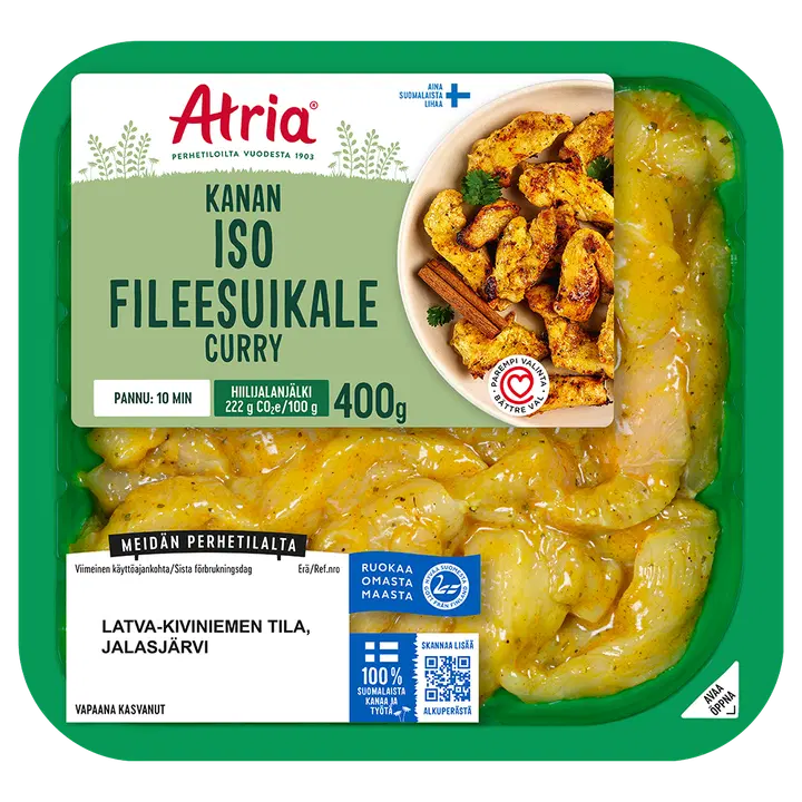 Atria kanan iso fileesuikale curry 400g