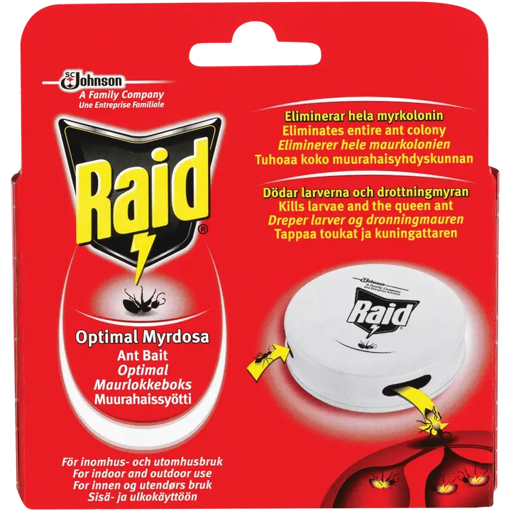 Raid muurahaissyötti torjunta-aine 1kpl