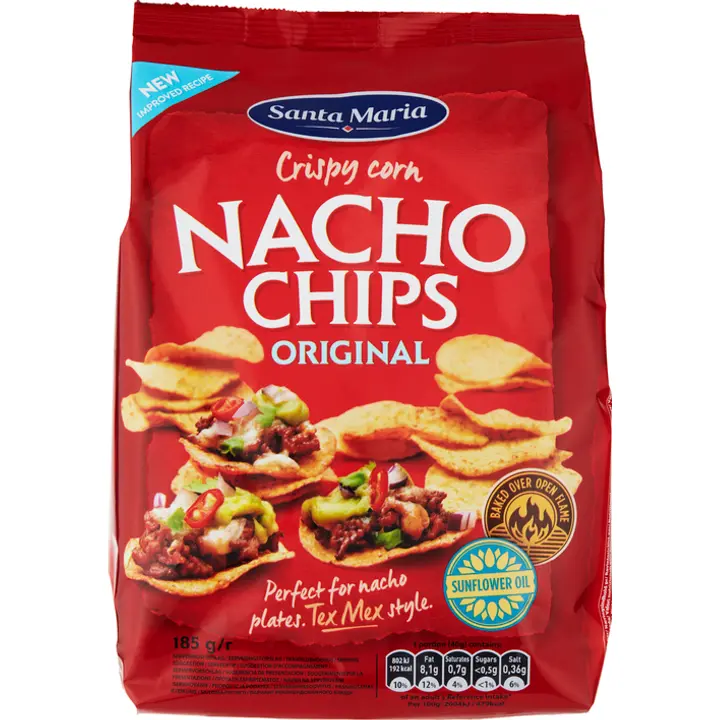 Nachos krõpsud 185 g
