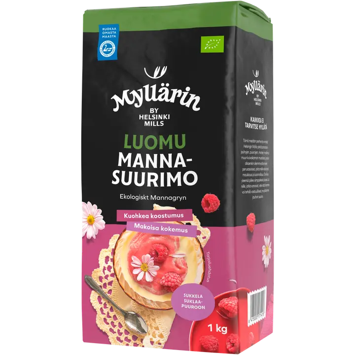 Myllärin Luomu Mannasuurimo 1 kg