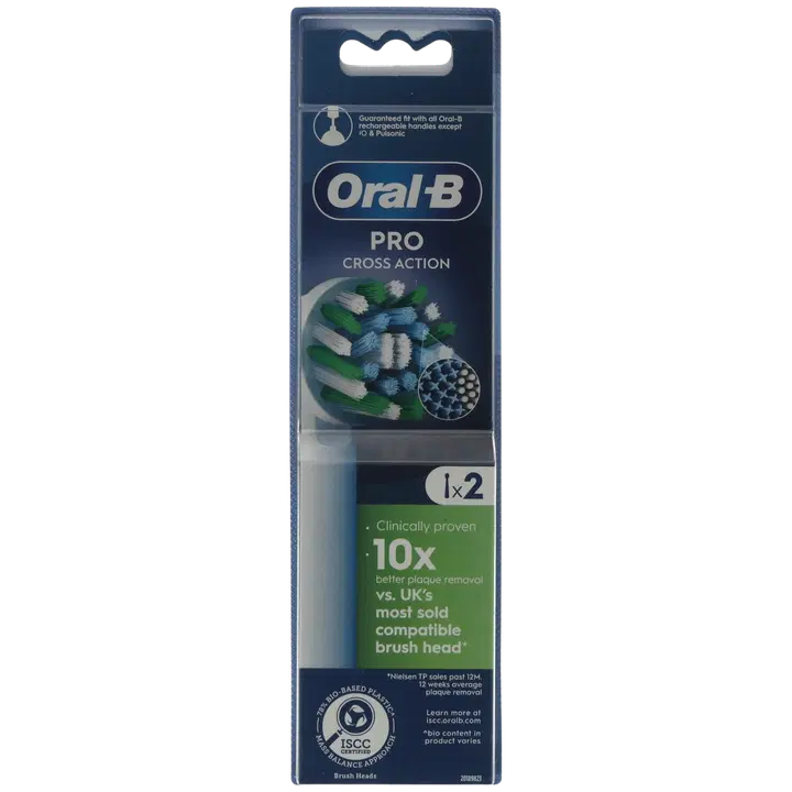 Oral-B Cross Action vaihtoharja 2kpl