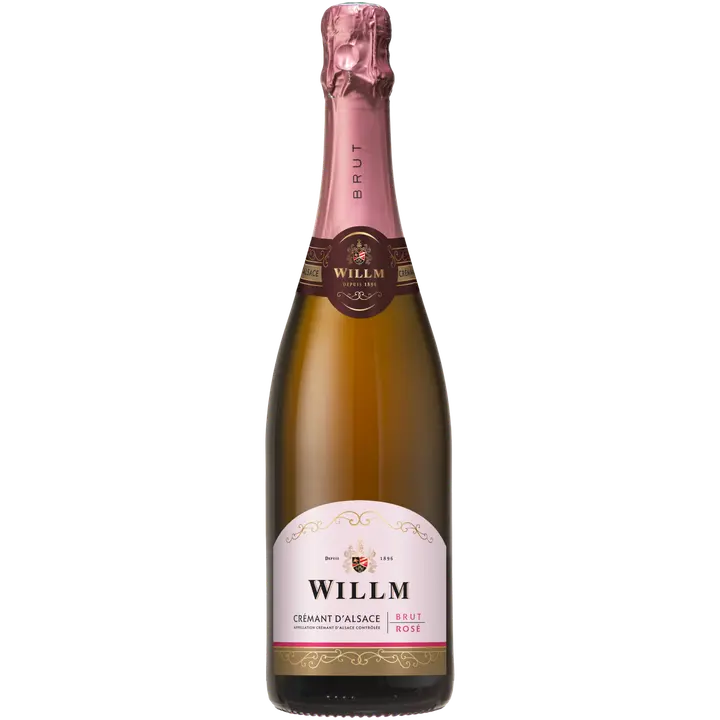 Willm Crémant d`Alsace Rosé KPN vahuvein 12%vol 750 ml