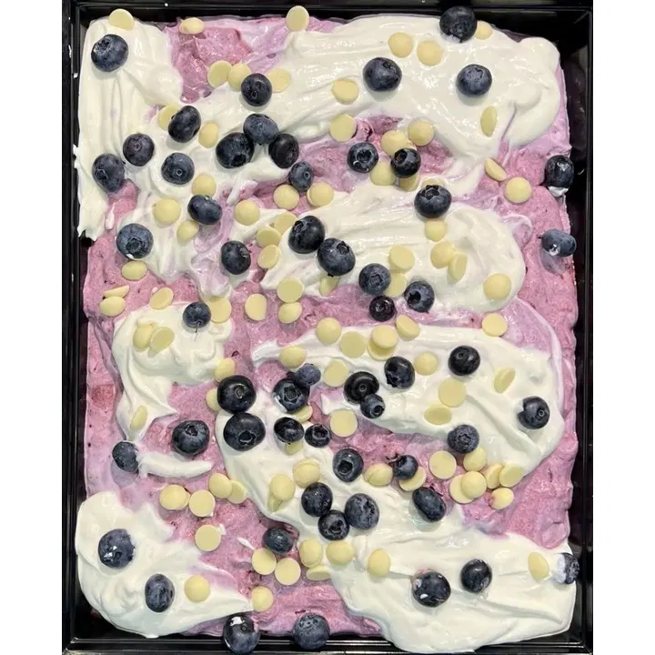 Ruokatori IP valkosuklaa-mustikkavaahto