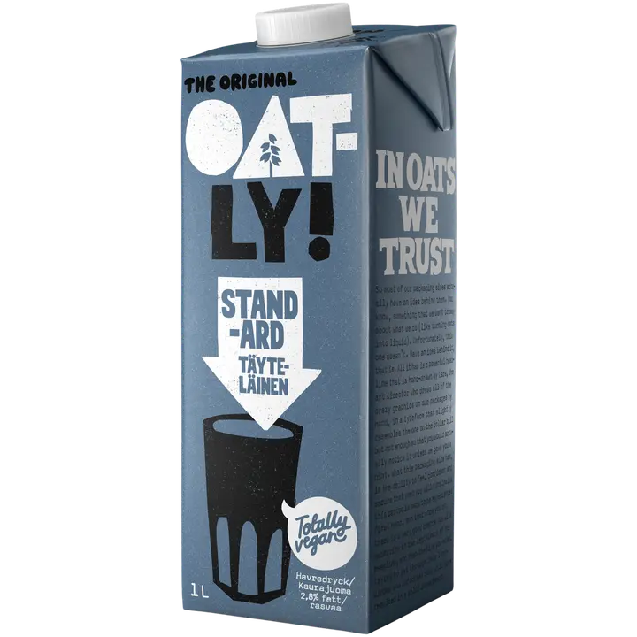 Oatly 2,8% rasvasisaldusega kaerajook 1L