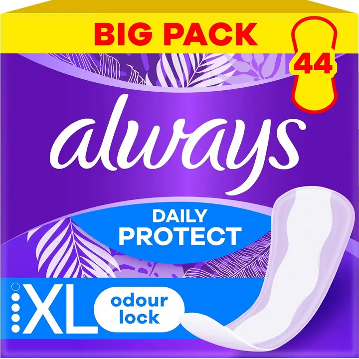 Always 44kpl Daily Protect Extra Long pikkuhousunsuoja