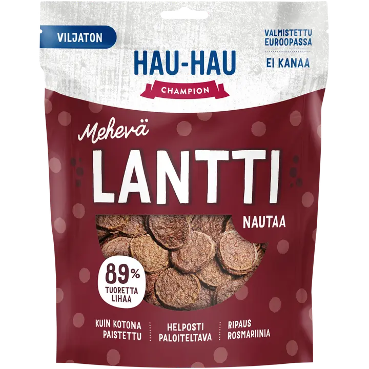 Hau-Hau Champion Mehevä Lantti Nautaa herkku 400 g