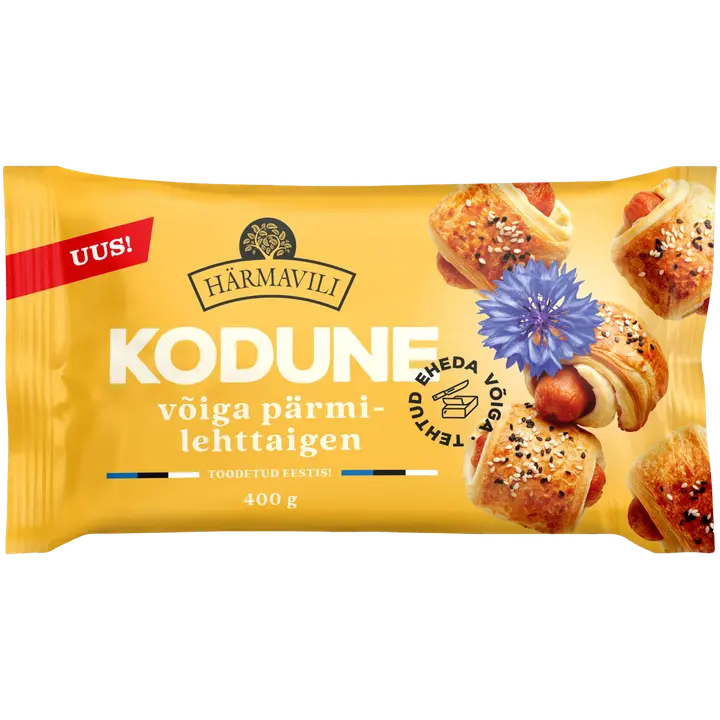 HÄRMAVILI Kodune pärmi-lehttaigen võiga 400g