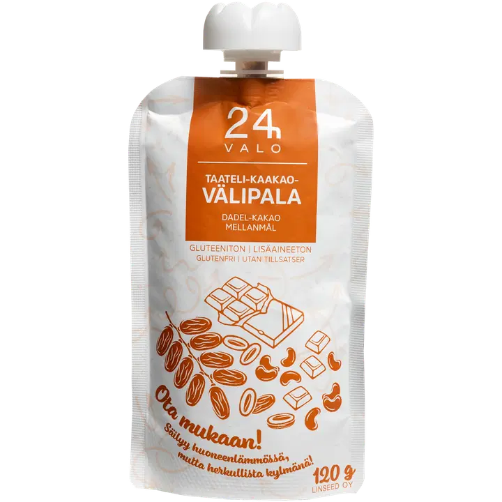 VALO24h Taateli-kaakao -välipala 120 g